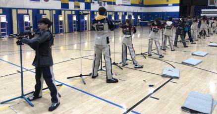 The Wildcat rifle team started the season with lopsided wins over St. Vincent’s and Brunswick. (Submitted photo)