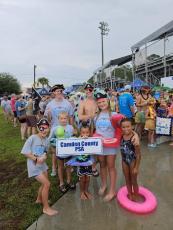 The PSA Stingray swimmers competed at the Georgia Recreation and Park Association state Class B meet in Moultrie. (Submitted photo)