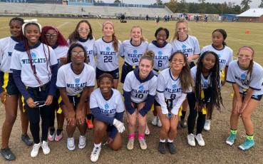 The Camden County HIgh flag football team reached the Georgia High School Association state playoffs in its first season of competition. (Submitted photo)