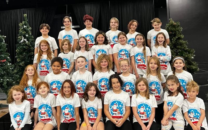 Saltwater Performing Arts will present “Rudolph the Red-Nosed Reindeer Jr.” Dec. 9-10 at The Warehouse in Kingsland.