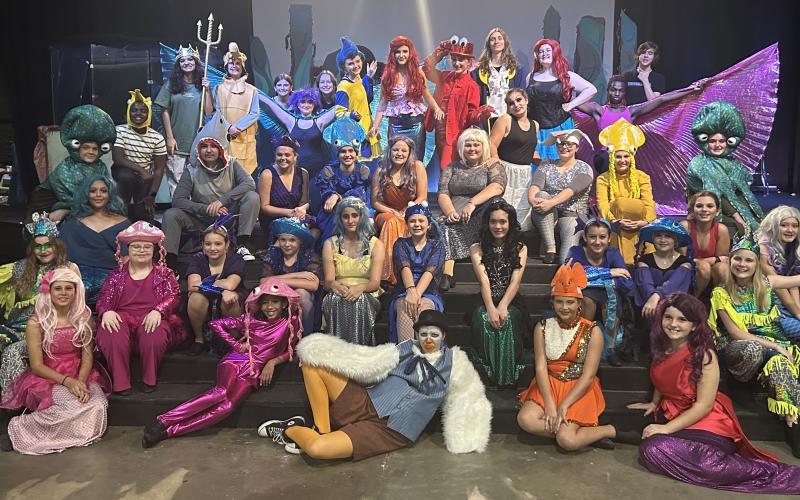 Saltwater Performing Arts’ Mainstage Troupe will begin performing “The Little Mermaid” this weekend.